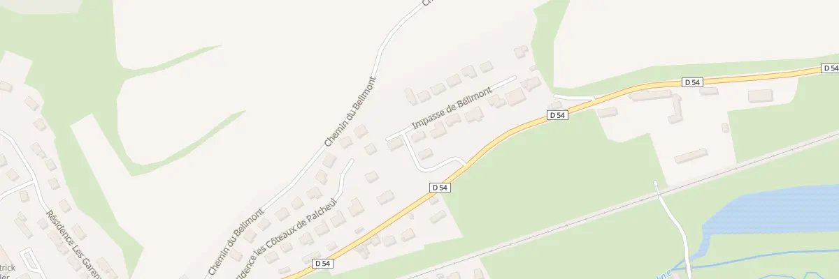 Plan du 1B Imp de Belimont à Martin-Église