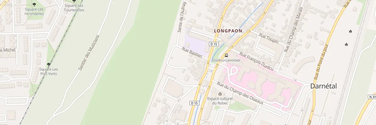 Plan du 117 Rue de Longpaon à Darnétal