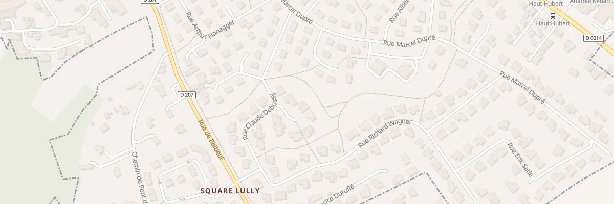 Plan du 3 Sq Claude Debussy au Mesnil-Esnard