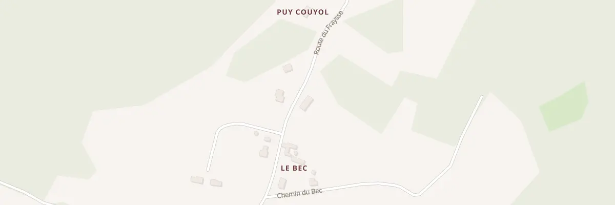 Plan du 431 Rte du Fraysse à Valojoulx