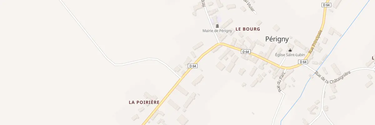 Plan du 16 Rue Principale à Périgny