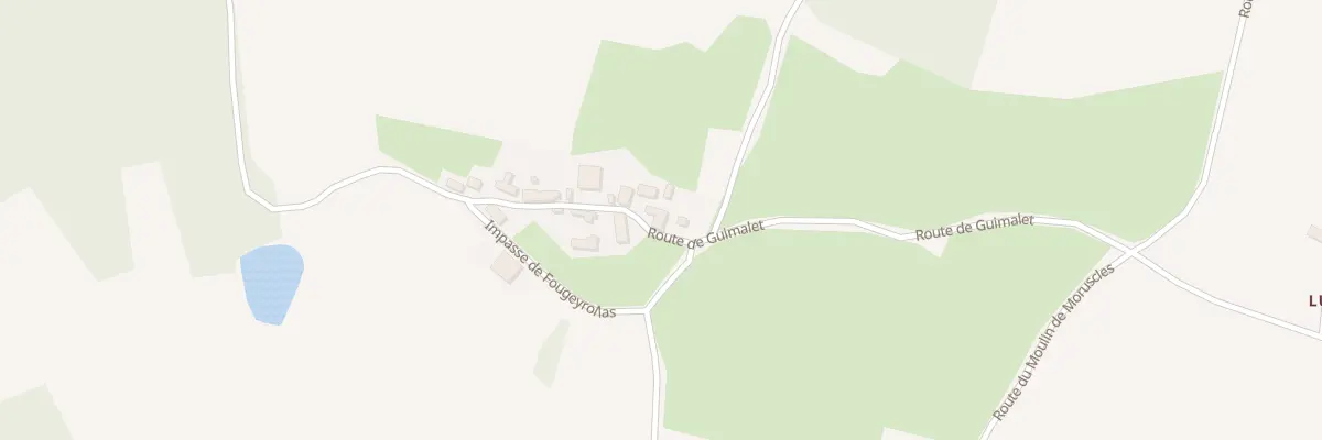 Plan du 117 Fougeyrollas à Génis