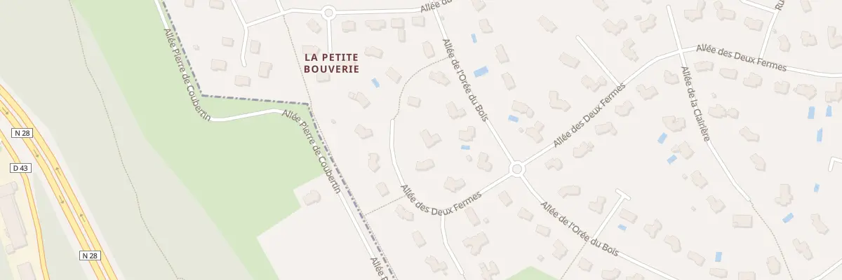 Plan du 10 All des Deux Fermes à Saint-Martin-du-Vivier