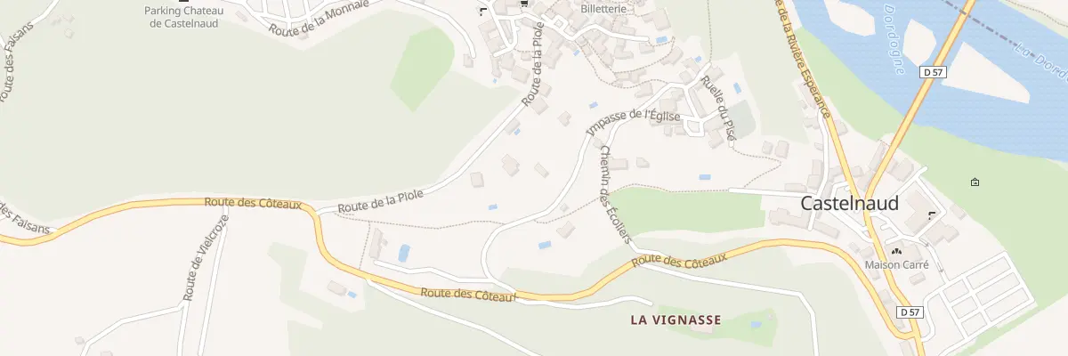 Plan du 157 La Crouzette à Castelnaud-la-Chapelle