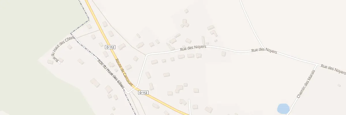 Plan du 6 Rue des Noyers à Émalleville