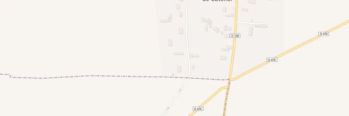 Plan du 196 Rue des Demoiselles au Catelier