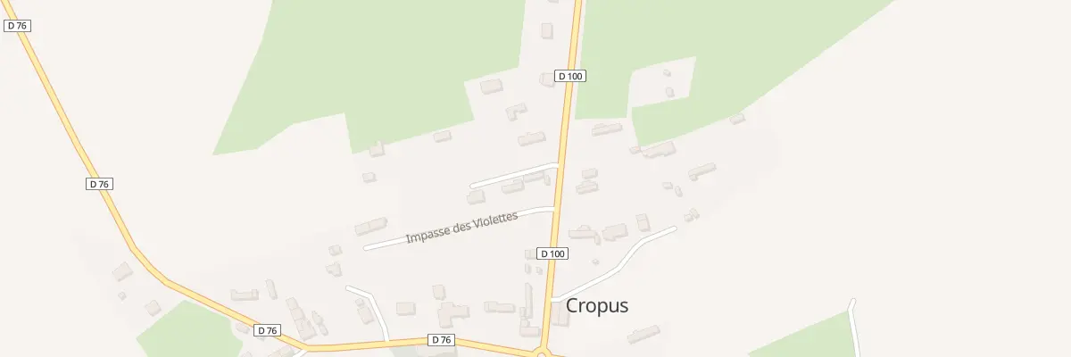 Plan du 121 Rue du Catelier à Cropus