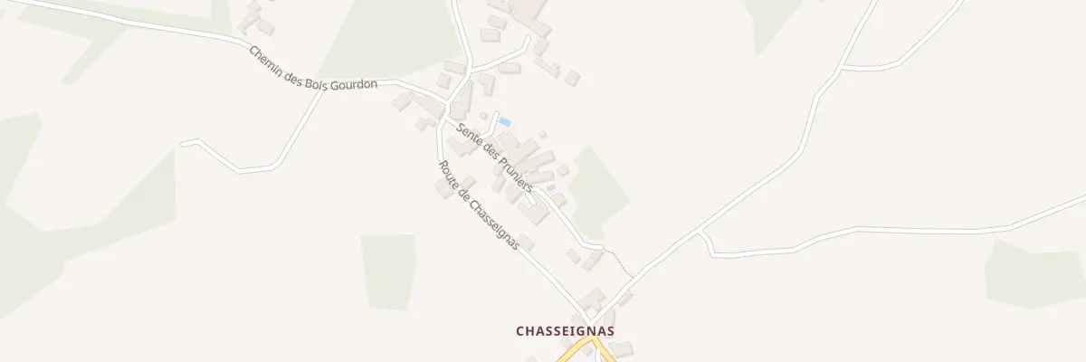 Plan du 41 Chasseignas à Nailhac