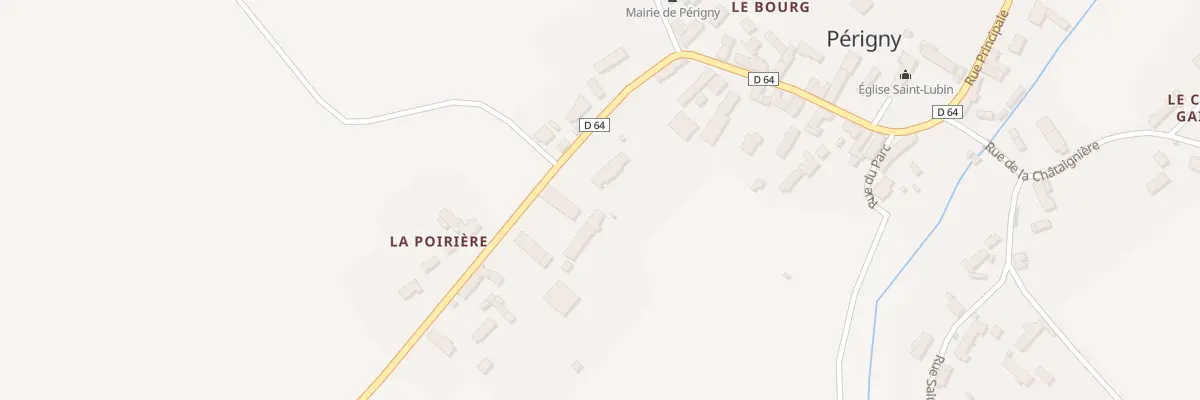 Plan du 11 Rue Principale à Périgny