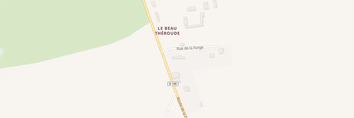 Plan du 116 Rte de la Forge aux Cent-Acres