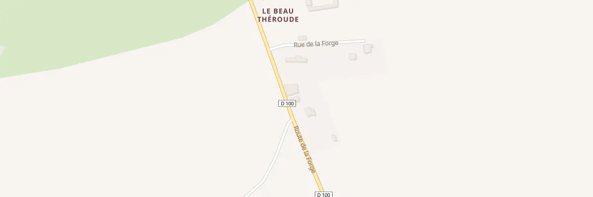 Plan du 80B Rte de la Forge aux Cent-Acres