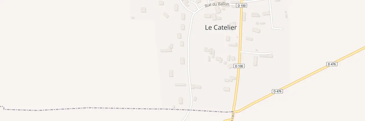 Plan du 114 Rue des Demoiselles au Catelier