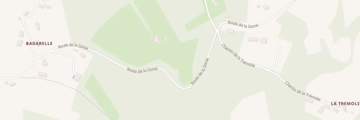 Plan du 71 La Croze à Marquay