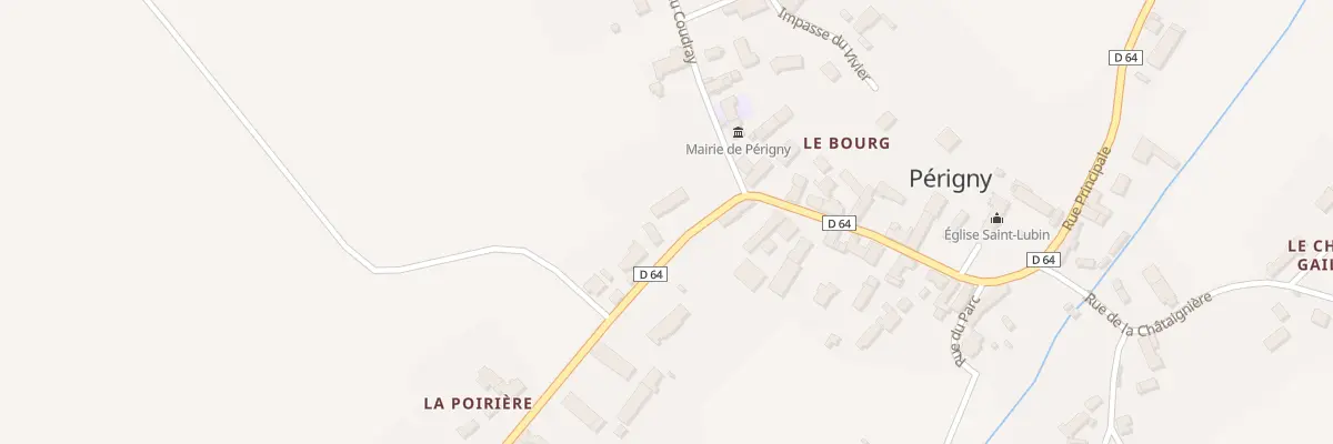 Plan du 18 Rue Principale à Périgny