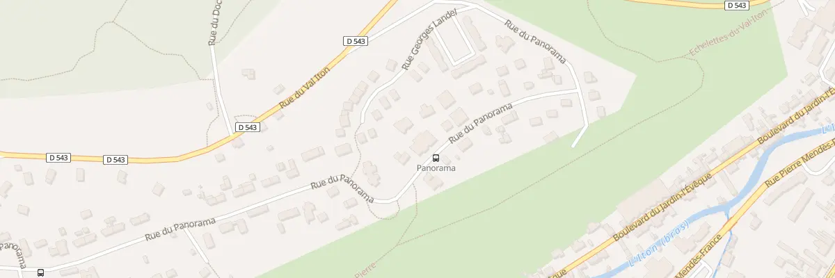 Plan du 65 Rue du Panorama à Évreux