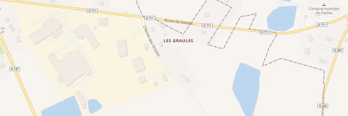 Plan du 5 Che des Graules à Chamboret