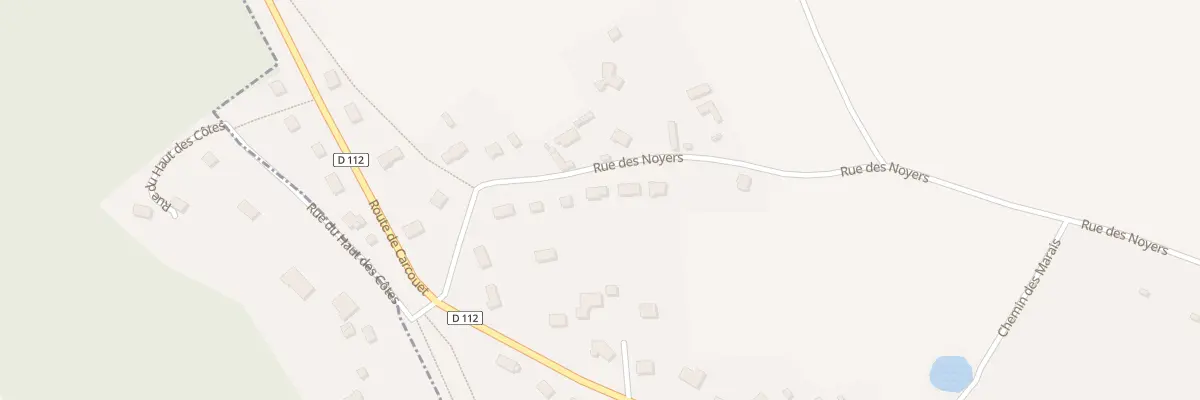 Plan du 8 Rue des Noyers à Émalleville