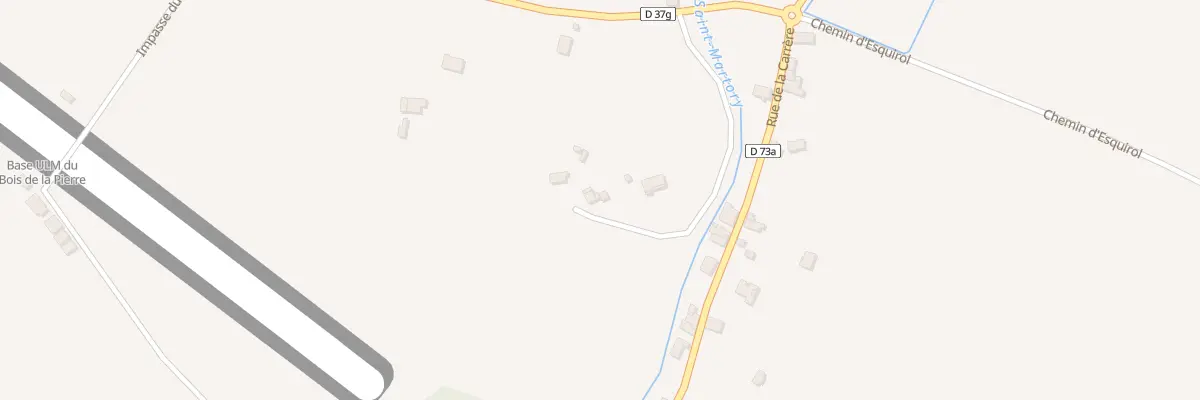 Plan du 5000 La Carrere à Bois-de-la-Pierre
