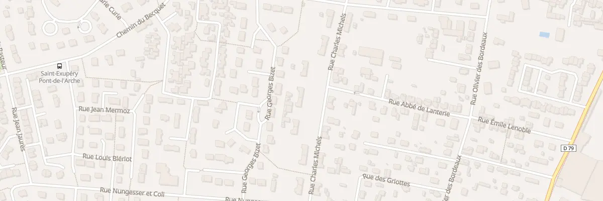 Plan du 18A Rue Charles Michels à Pont-de-l’Arche