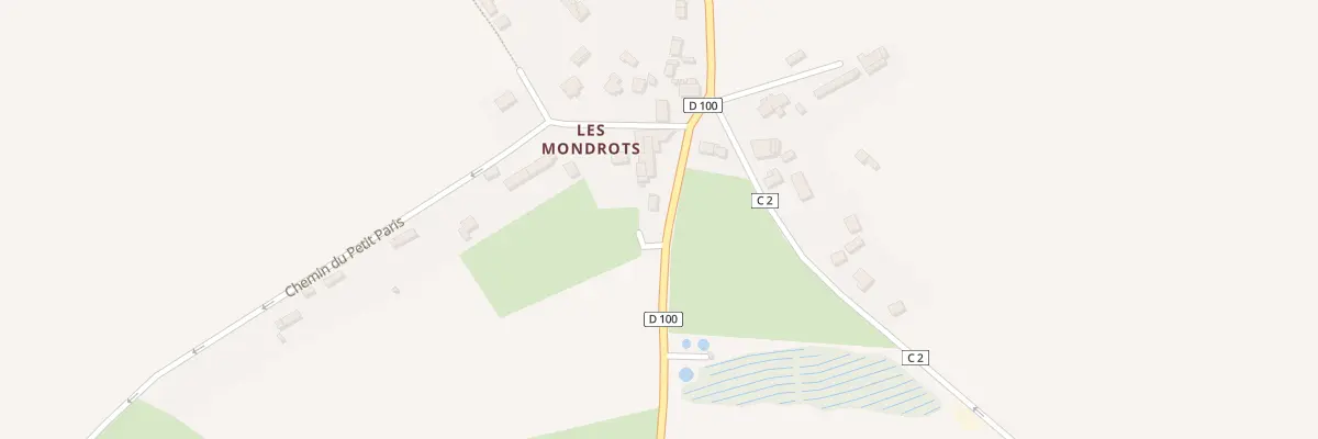 Plan du 33 Che du Petit Paris à Montreuil-en-Caux
