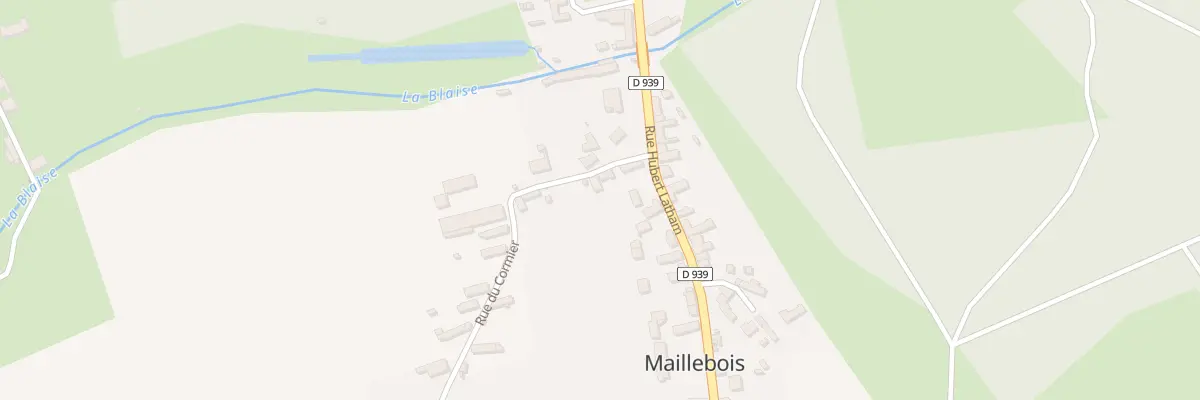 Plan du 3 Rue du Cormier à Maillebois