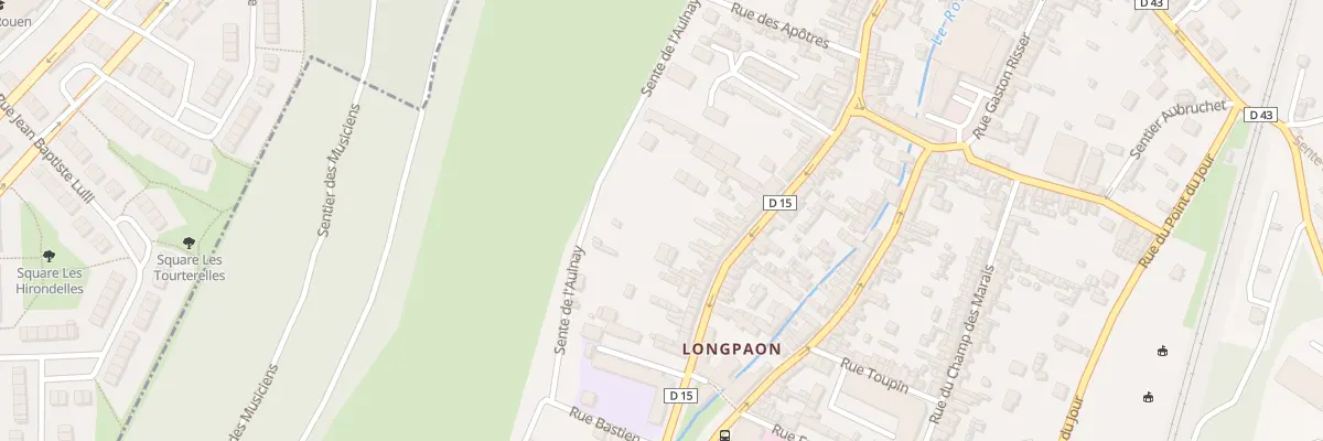 Plan du 171 Rue de Longpaon à Darnétal