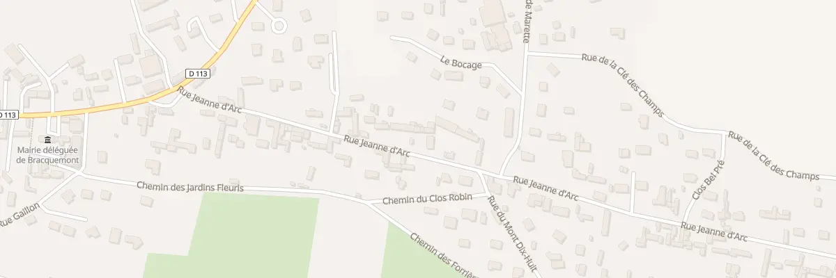 Plan du 21 Rue Jeanne d’Arc à Petit-Caux
