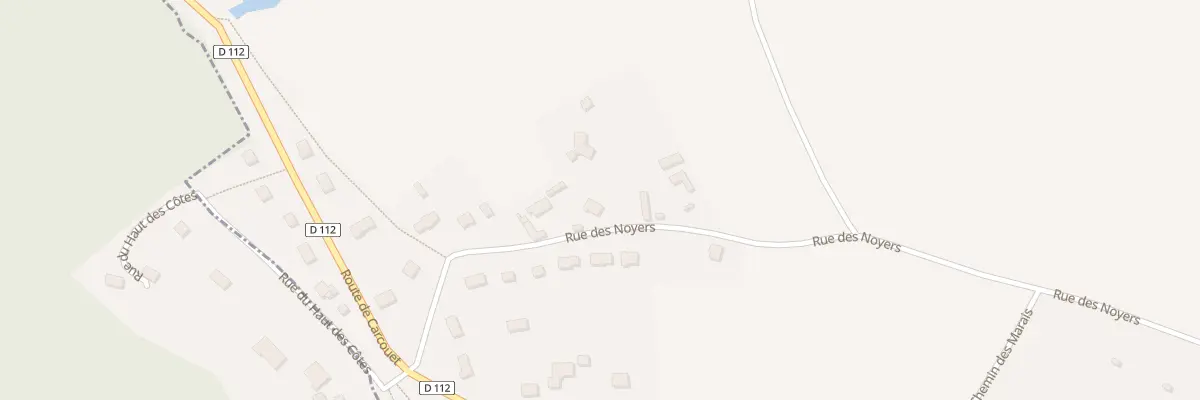 Plan du 11 Rue des Noyers à Émalleville