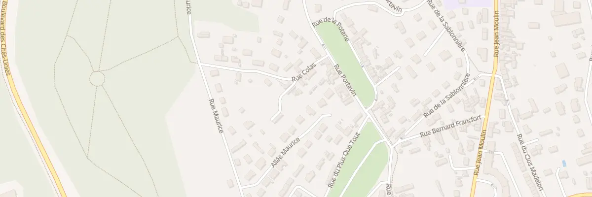 Plan du 12 Rue Colas à Évreux
