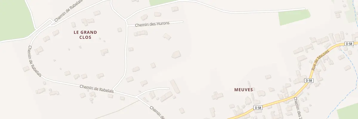 Plan du 8 Che des Hurons à Veuzain-sur-Loire