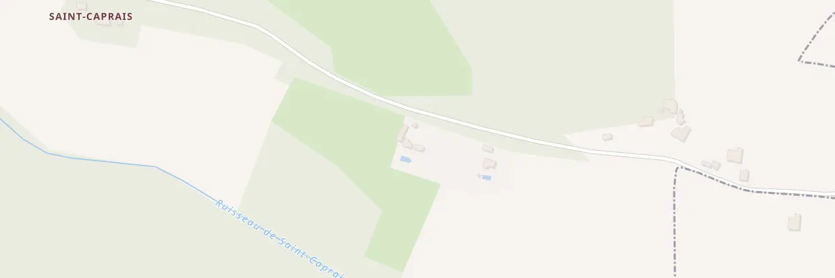 Plan du 2066 Rte de Saint-Caprais à Bouloc-en-Quercy