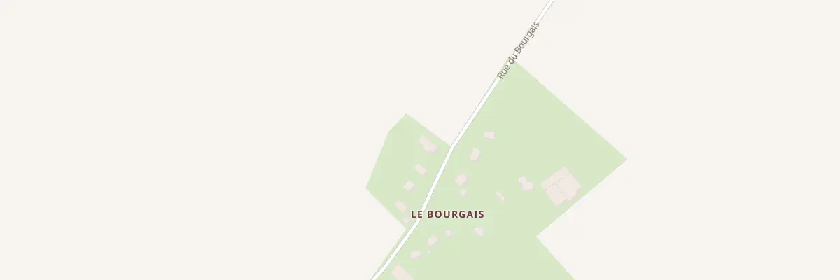 Plan du 701 Rue Bourgais à Authieux-Ratiéville