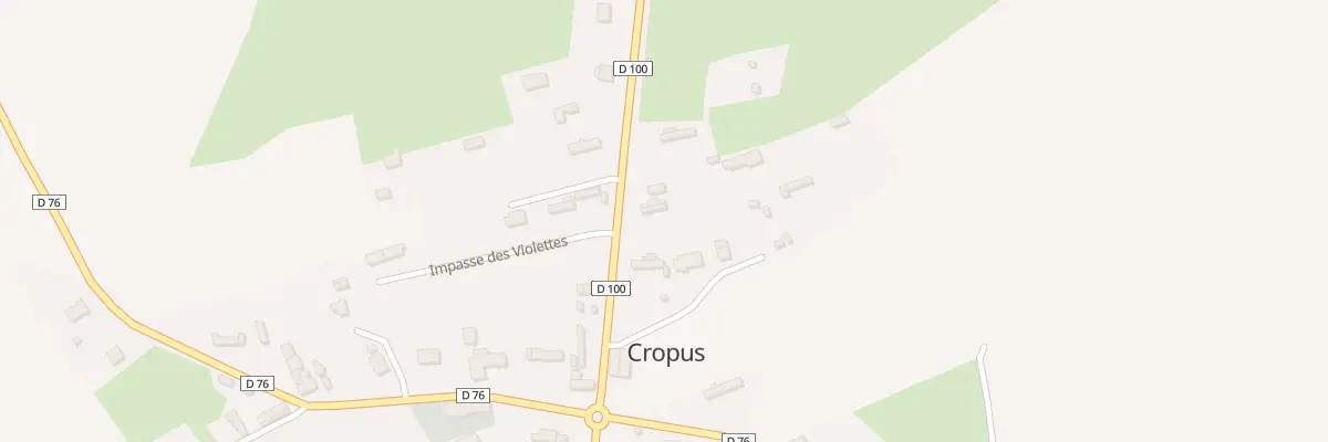 Plan du 126 Rue du Catelier à Cropus