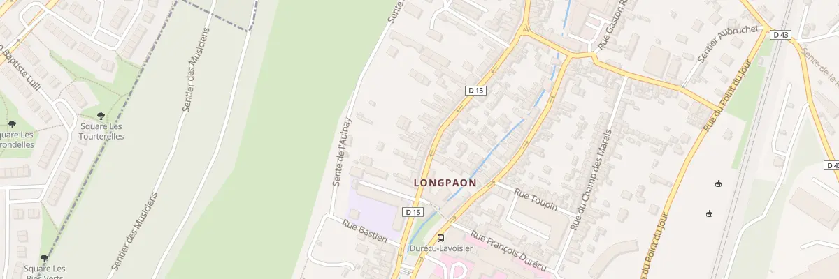 Plan du 155 Rue de Longpaon à Darnétal