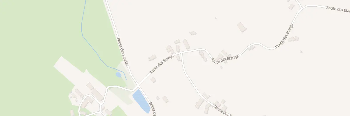 Plan du 12 Rte des Bruyères à Lanouaille