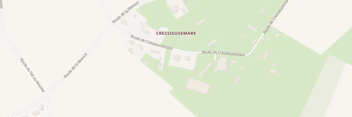 Plan du 5145 Cressieuzemare à Frichemesnil