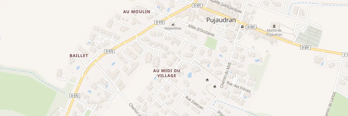 Plan du 24 Dom des Côteaux à Pujaudran