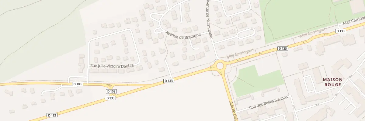 Plan du 8 All du Poitou à Louviers