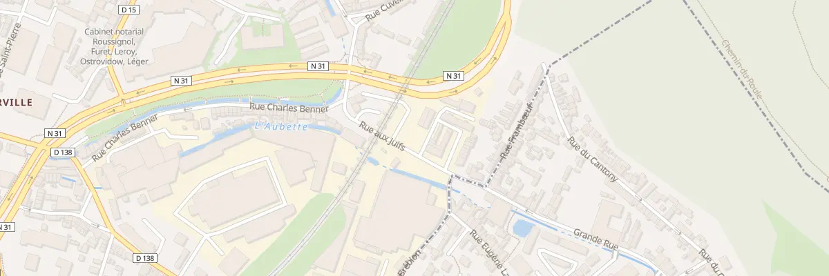 Plan du 10B Rue aux Juifs à Darnétal