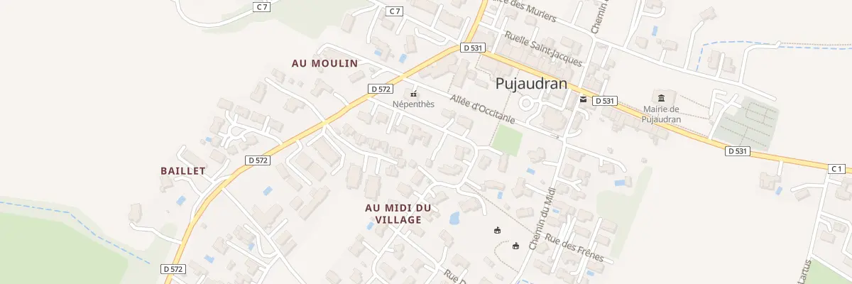 Plan du 29 Dom des Côteaux à Pujaudran