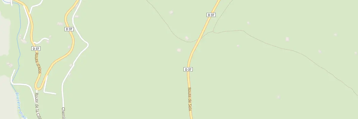 Plan du 159 La Pauze à Alos