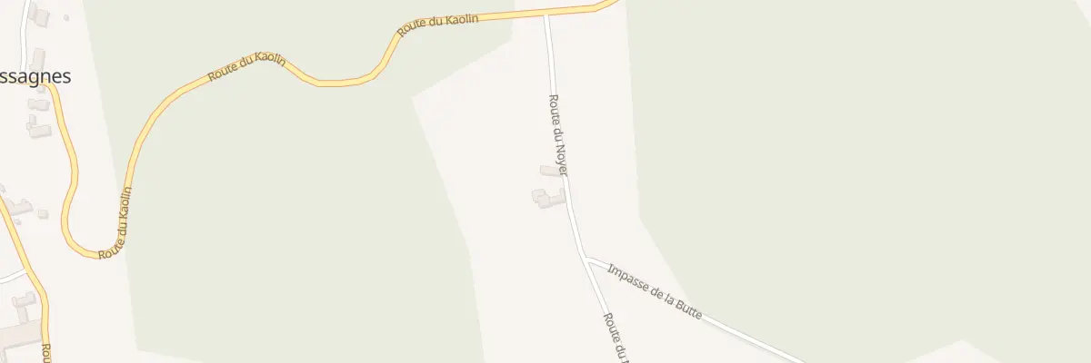Plan du 5043 Larroque Haute à Cassagnes