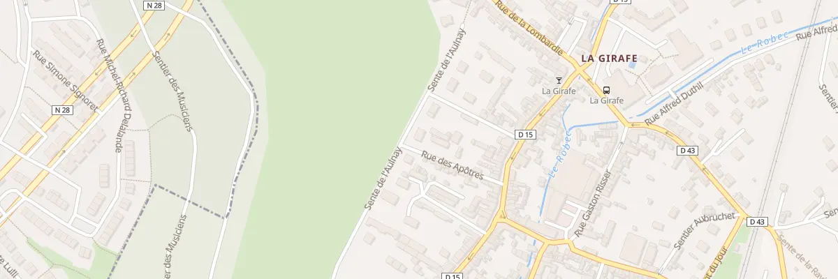 Plan du 12B Rue des Apôtres à Darnétal