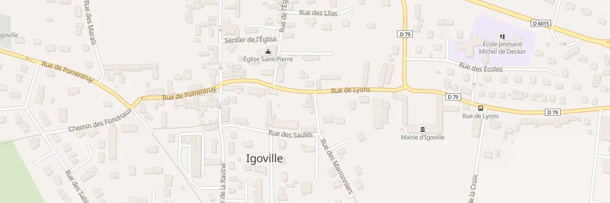 Plan du 12B Rue de Lyons à Igoville