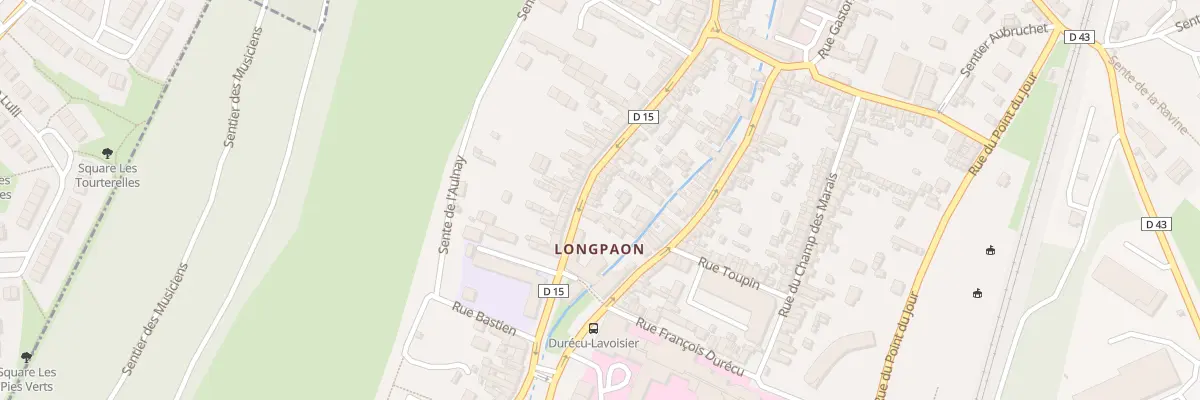 Plan du 100 Rue de Longpaon à Darnétal