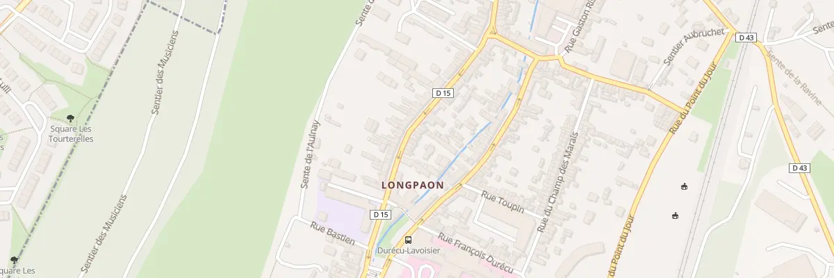 Plan du 108 Rue de Longpaon à Darnétal