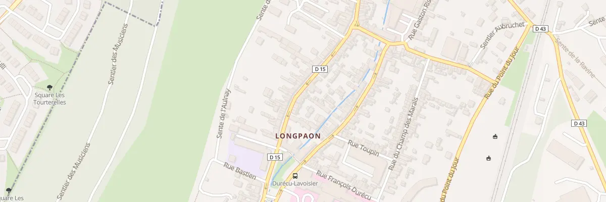 Plan du 110 Rue de Longpaon à Darnétal