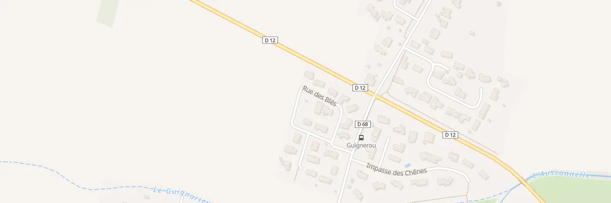 Plan du 5 Rue des Blés à Bonrepos-sur-Aussonnelle