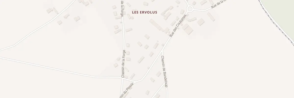 Plan du 7 Che de la Forge au Plessis-Grohan