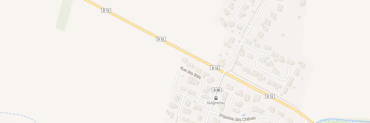 Plan du 14 Rue des Blés à Bonrepos-sur-Aussonnelle